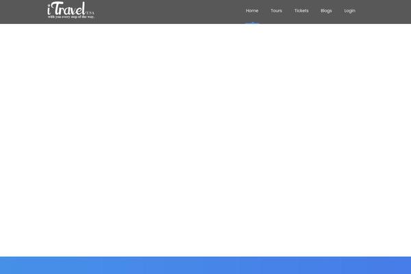 TravelTour theme site design template sample