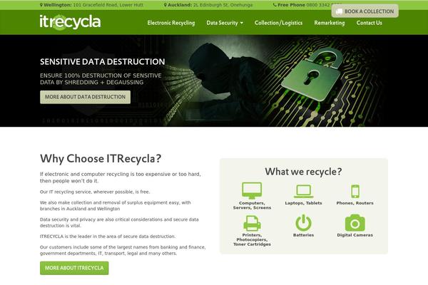 BlankSlate theme site design template sample