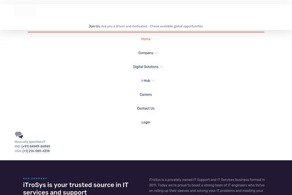 Site using Animated Headline plugin