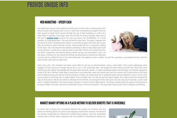 Secluded theme site design template sample