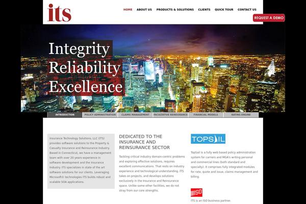 Its theme site design template sample