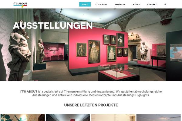 Highend theme site design template sample