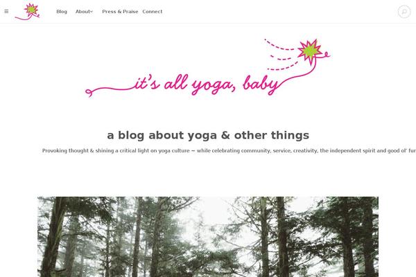 itsallyogababy.com site used Versed