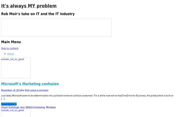 Site using Ie-sitemode plugin