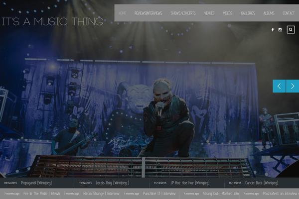 Muse theme site design template sample