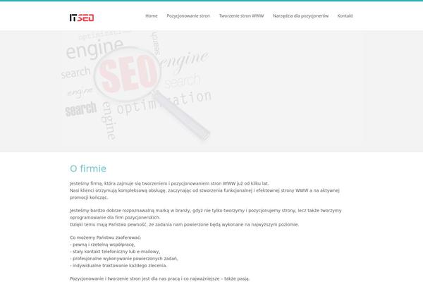 itseo.pl site used Extensio