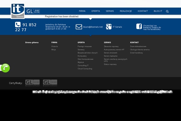 Site using Captainform plugin