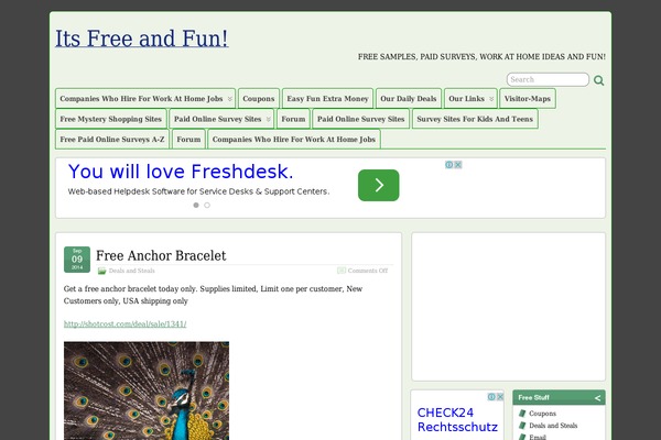 Suffusion theme site design template sample