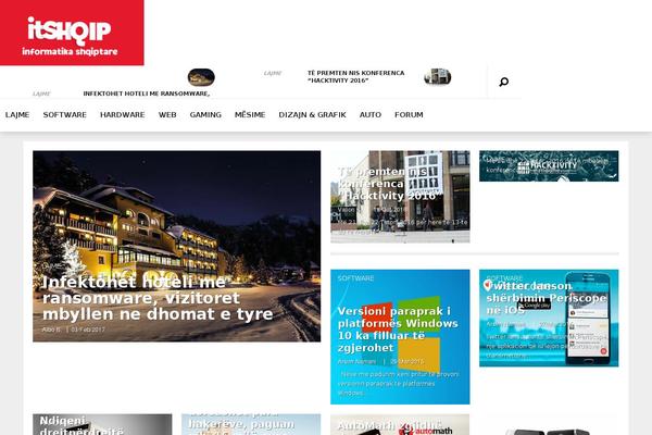 Examiner theme site design template sample