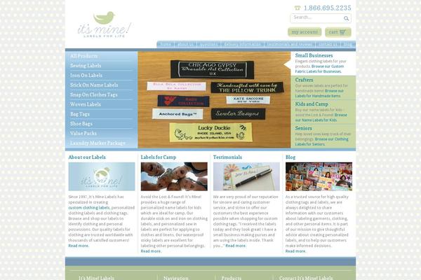 Porto theme site design template sample