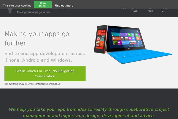 Site using Brankic Twitter Widget plugin