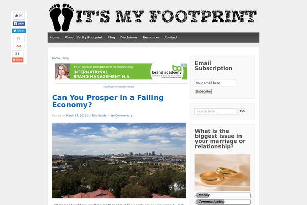 Site using Feedburner Email Subscription plugin