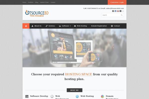Digeco theme site design template sample