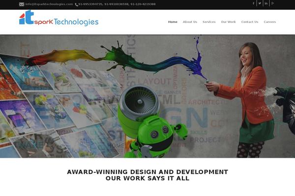 itsparktechnologies.com site used Itsparktechnologies