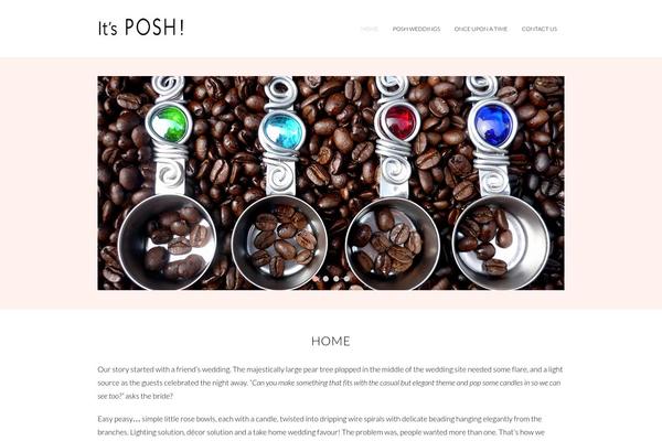 Olivie theme site design template sample