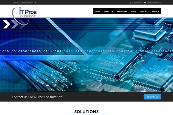 Modalitypro theme site design template sample