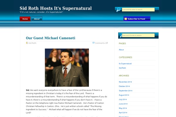 itssupernatural.org site used I20