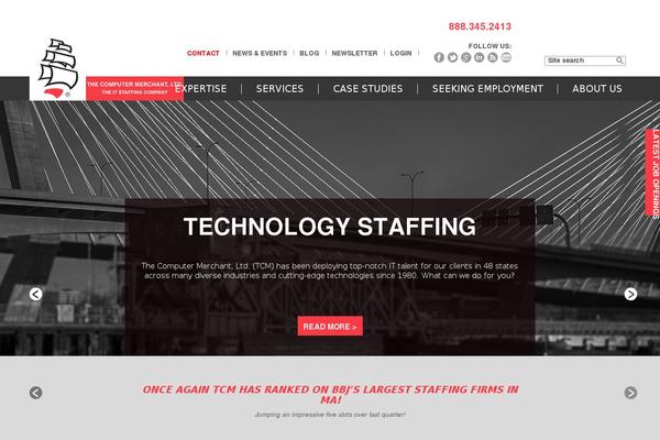 Tcm theme site design template sample
