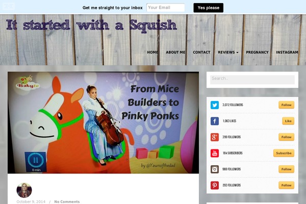 OnePress theme site design template sample