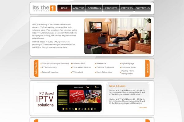 Site using WordPress Thumbnail Slider plugin
