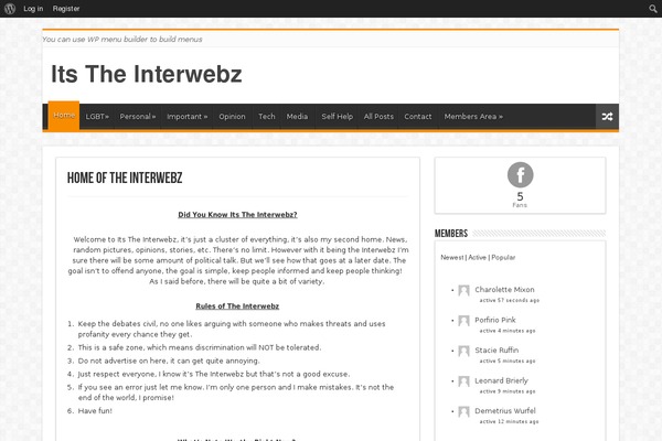 Site using Follow plugin