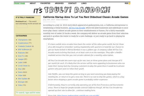 Cutline 3 Column Split theme site design template sample