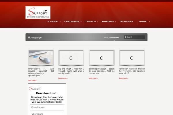 Karma theme site design template sample