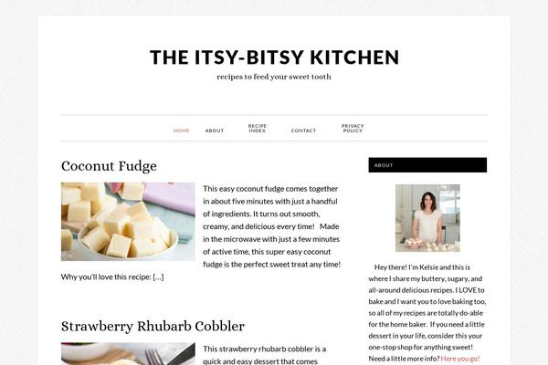 Daily Dish Pro theme site design template sample