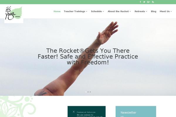 Divi theme site design template sample
