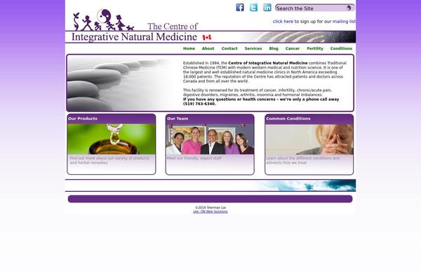 Sandbox theme site design template sample