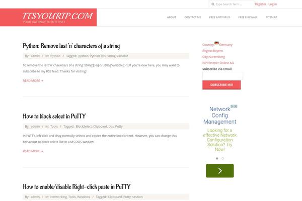 itsyourip.com site used Responsive-brix-premium