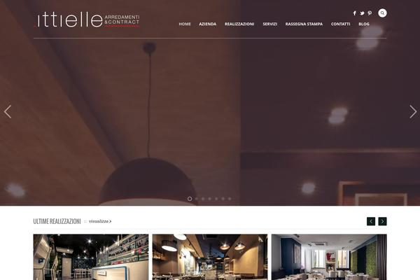 Porcelain theme site design template sample