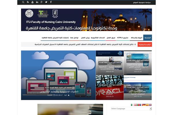 Site using Google Website Translator by Prisna.net plugin