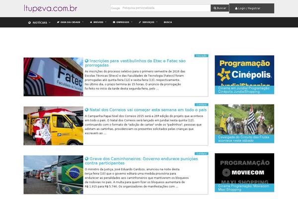Site using Ubermenu-sticky plugin
