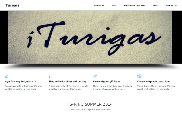 iturigas.com site used Crazy Diamond