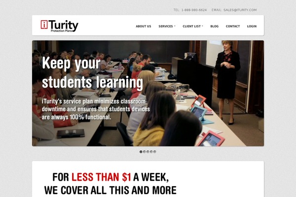 March theme site design template sample