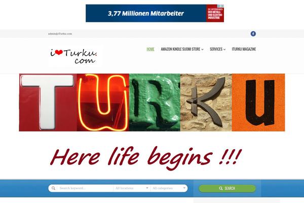 Directory theme site design template sample