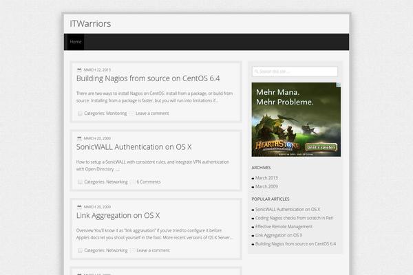 Site using Google Custom Search plugin