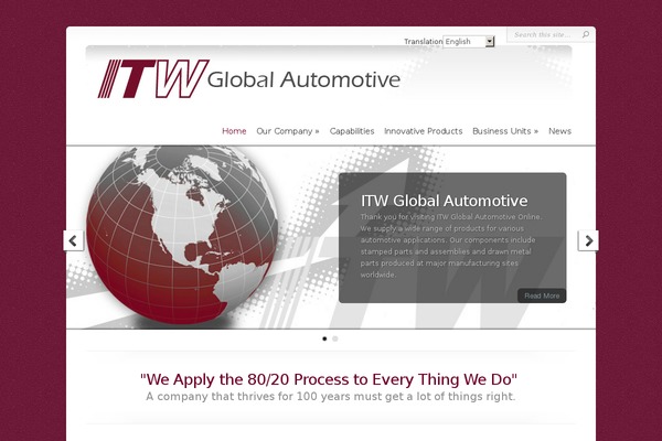 Chameleon theme site design template sample