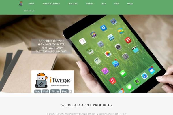 Vantage theme site design template sample