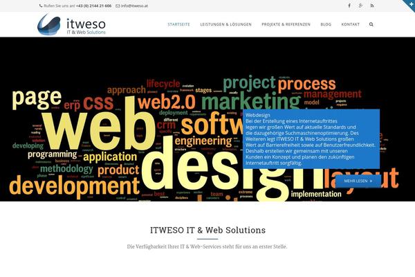 Site using Typing Effect plugin