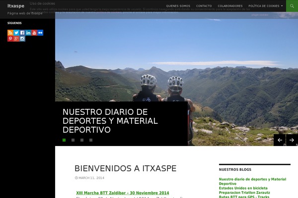 Site using Javascript Flickr Badge plugin
