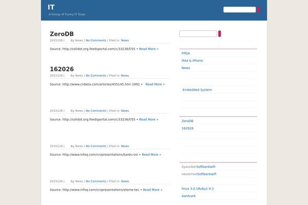 QuickPress theme site design template sample