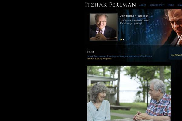 itzhakperlman.com site used Music-club