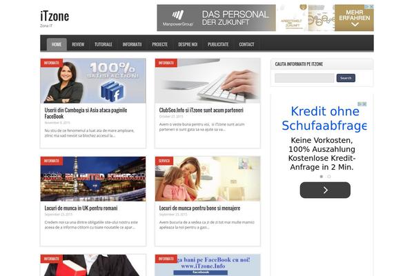 Pressimo theme site design template sample
