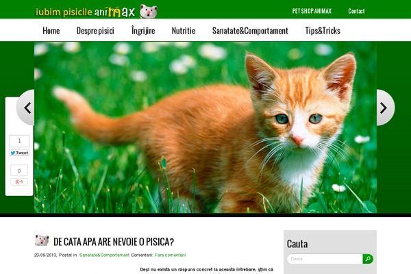 Nature theme site design template sample