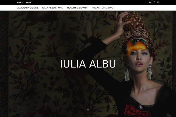15Zine theme site design template sample