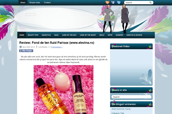 iuliabadita.ro site used Magazine-newspaper