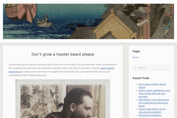Influence theme site design template sample