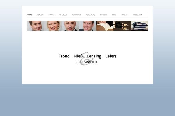 ius-flash.de site used Twenty Twelve